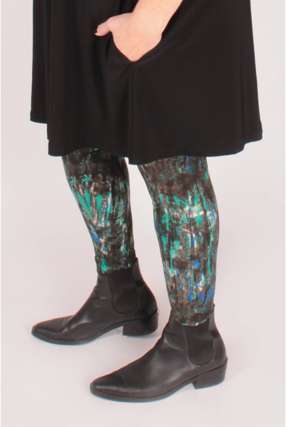 Nu Yoke Legging Camo Forest